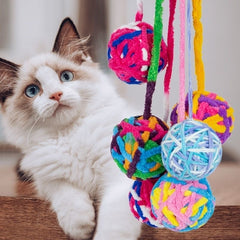 Cat Toy Balls with Bell Inside