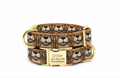 Otterly Adorable Dog Collar