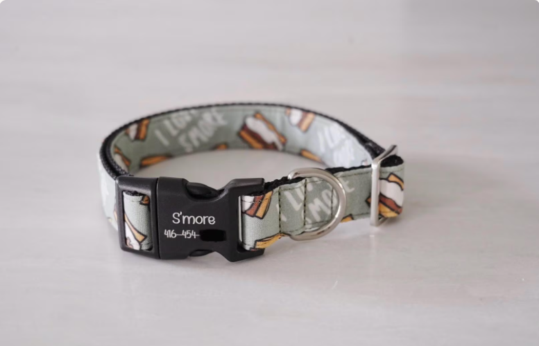 I Love You S’more Dog Collar