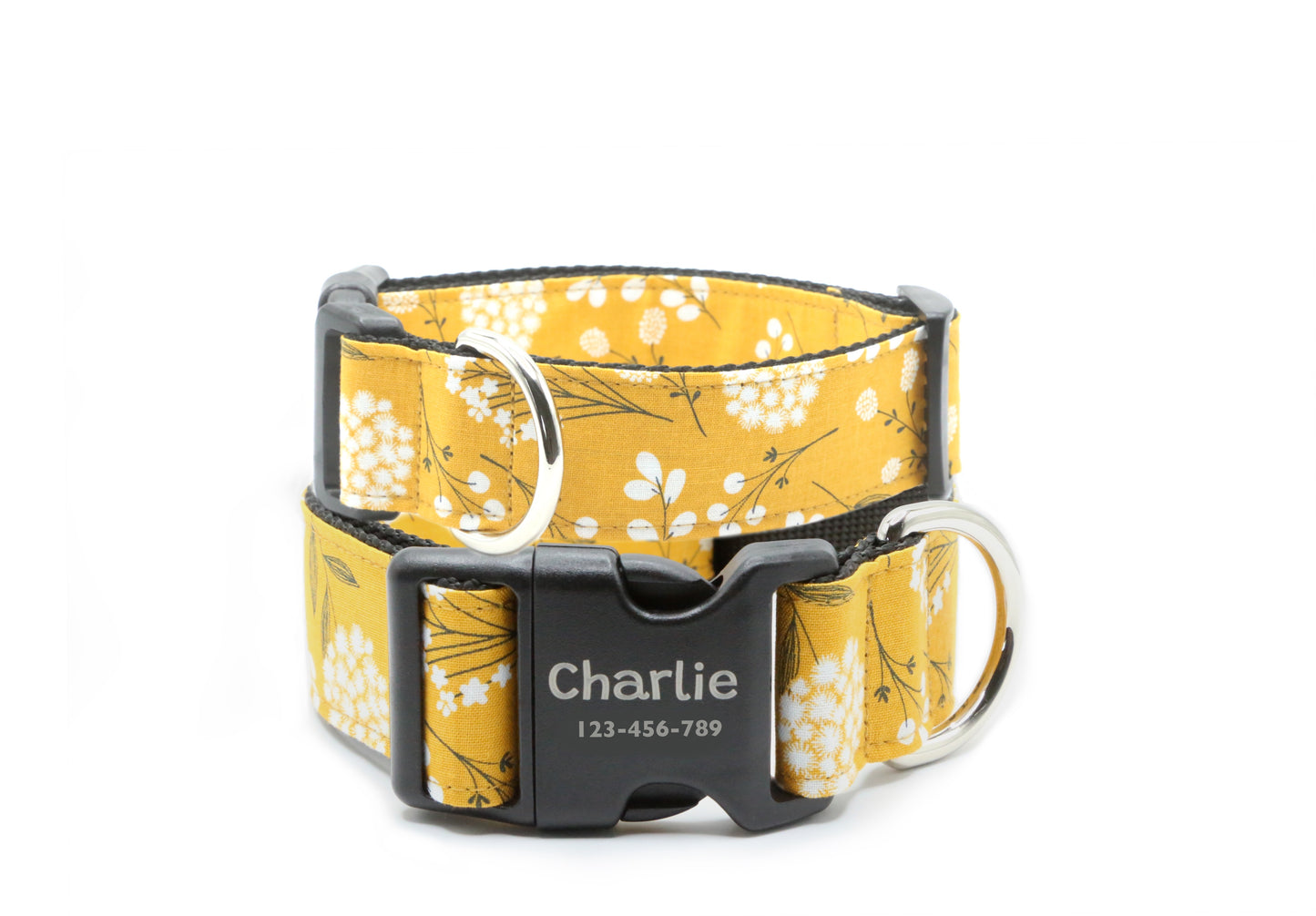 Dandelion dog collar