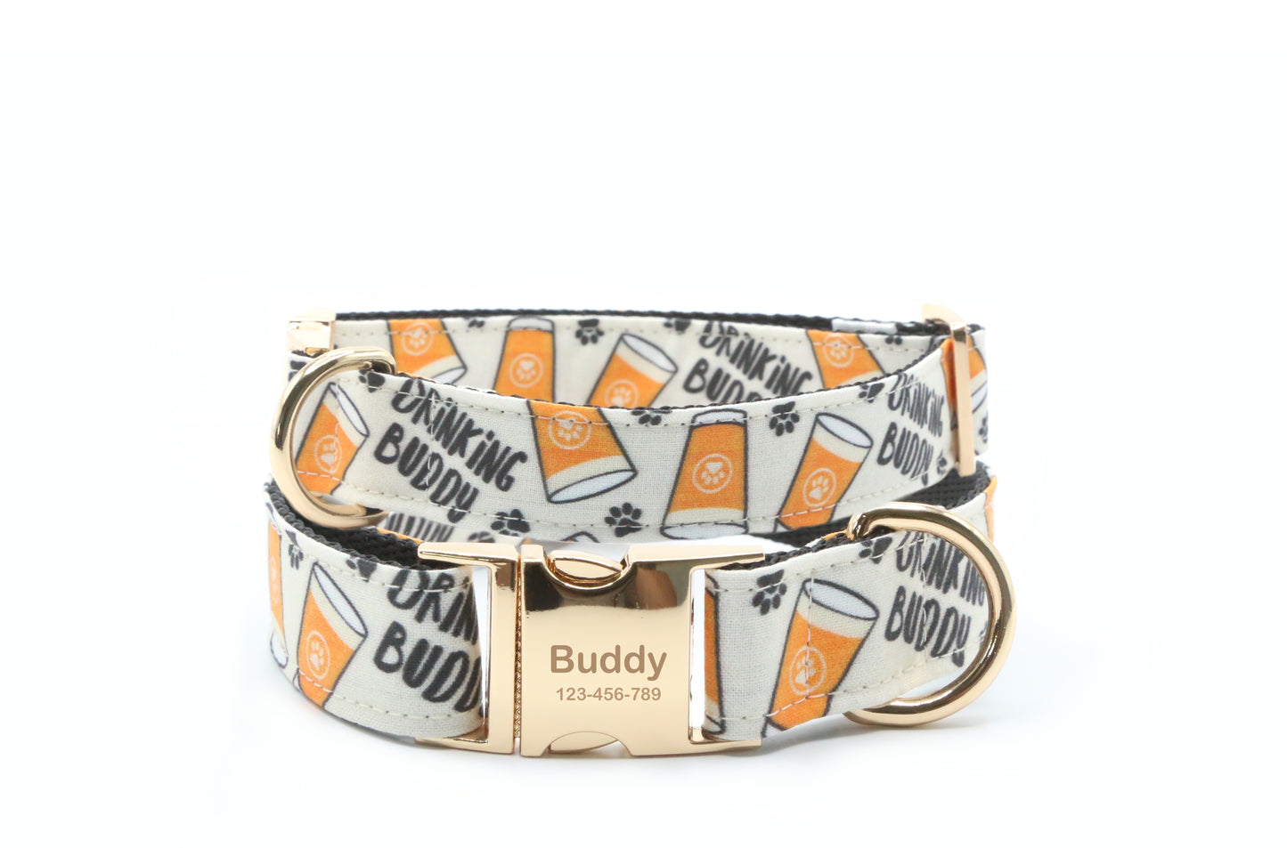 Drinking Buddy dog collar