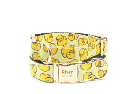 Rubber Duckie Dog Collar