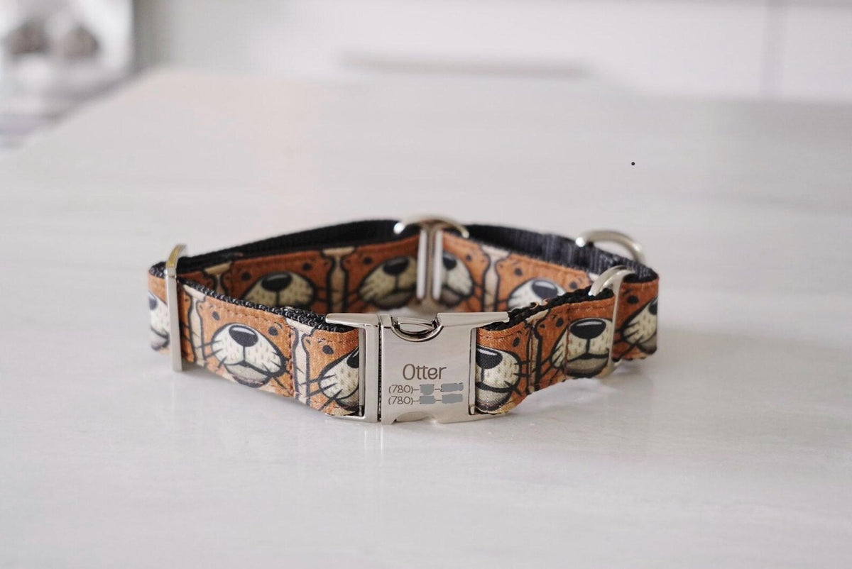 Otterly Adorable Dog Collar