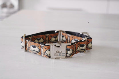 Otterly Adorable Dog Collar